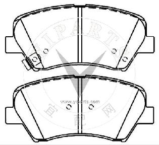 58101-3XA00 Brake pad set for hyundai&kia 