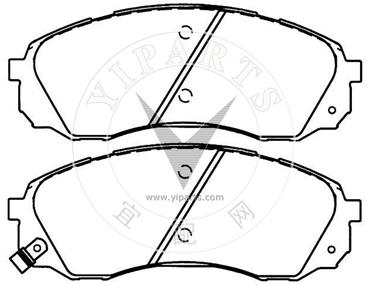 58101-4DE00 Brake pad set for hyundai&kia 