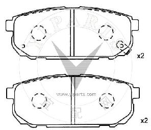 58302-3ED00 Brake pad set for hyundai&kia 