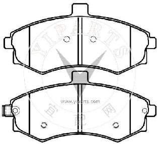 58101-2DA30  Brake pad set for hyundai&kia 