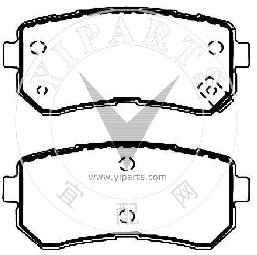 58302-2LA00 Brake pad set for hyundai&kia 