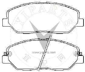 58101-0WA00 Brake pad set for hyundai&kia 