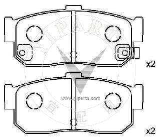 41060-0M892 Brake pad set for NISSAN 