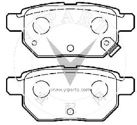 04466-12130 Brake pad set for NISSAN 