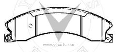 D4060-1PA0A Brake pad set for NISSAN 
