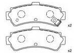 44060-0M890 Brake pad set for NISSAN 