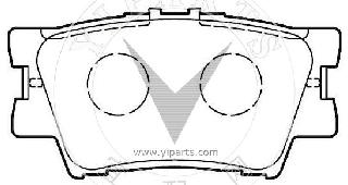 04466-33160 Brake pad set for TOYOTA 