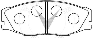 04479-30180  Brake pad set for TOYOTA 