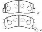 04465-28040 Brake pad set for TOYOTA 