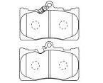 04465-30410  Brake pad set for TOYOTA 
