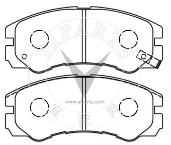 1605 848 Brake pad set for Isuzu 
