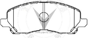 MN102618 Brake pad set for Mitsubishi 