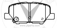 4605B070 Brake pad set for Mitsubishi 